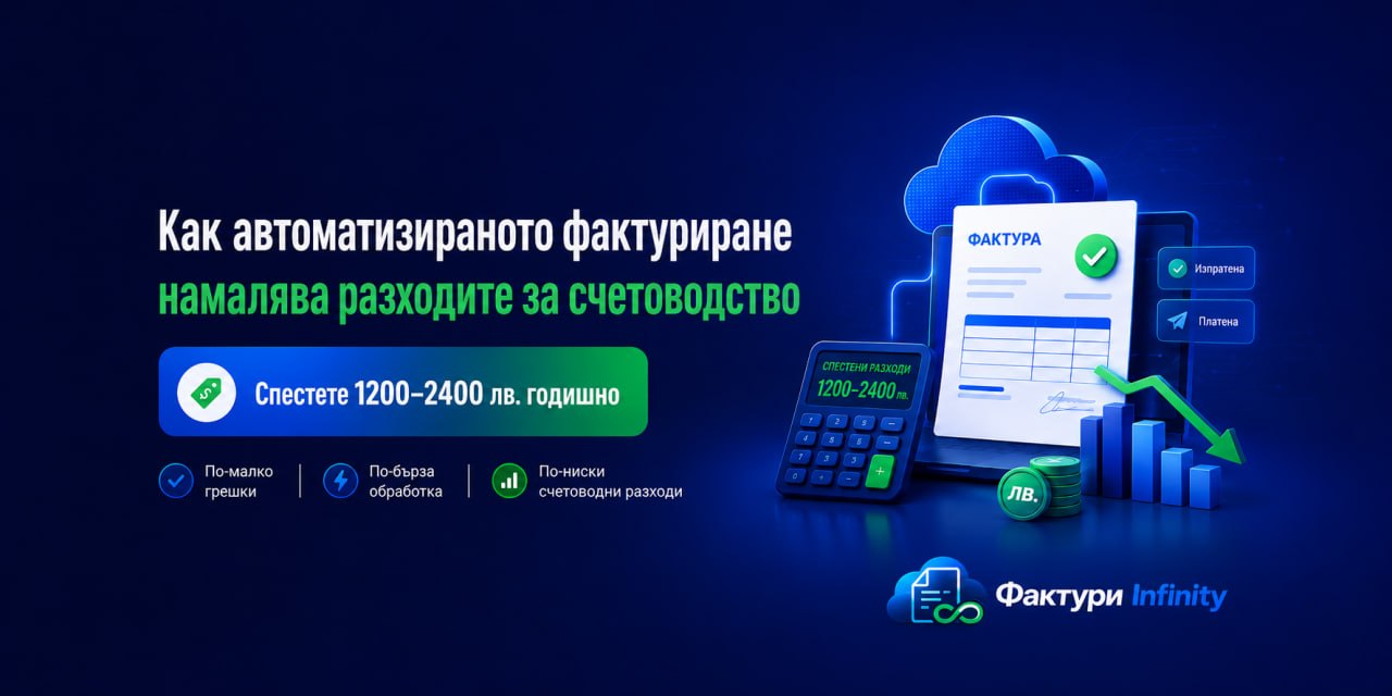 Как автоматизираното фактуриране намалява разходите за счетоводство